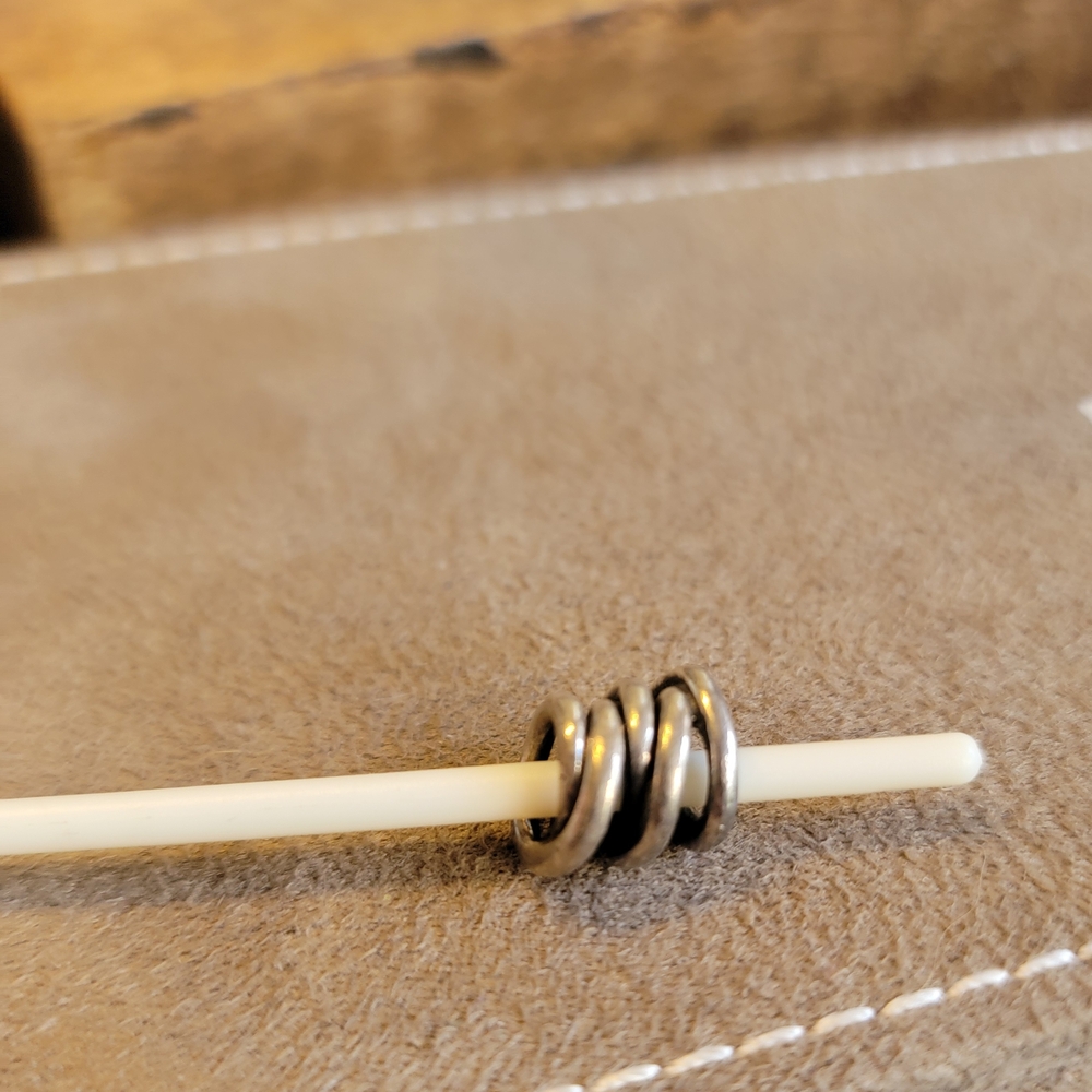 Trollbeads Sterling Silver Spiral Bead Charm